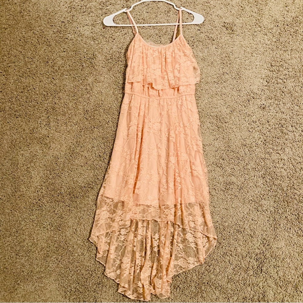 Love Reign High Low Light Pink Dress